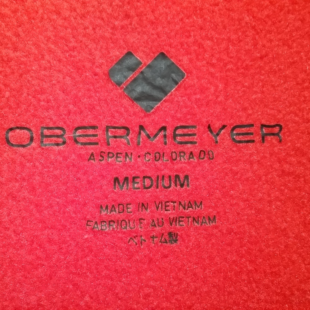 Obermeyer 1/4 Zip Pullover Size Medium - image 6